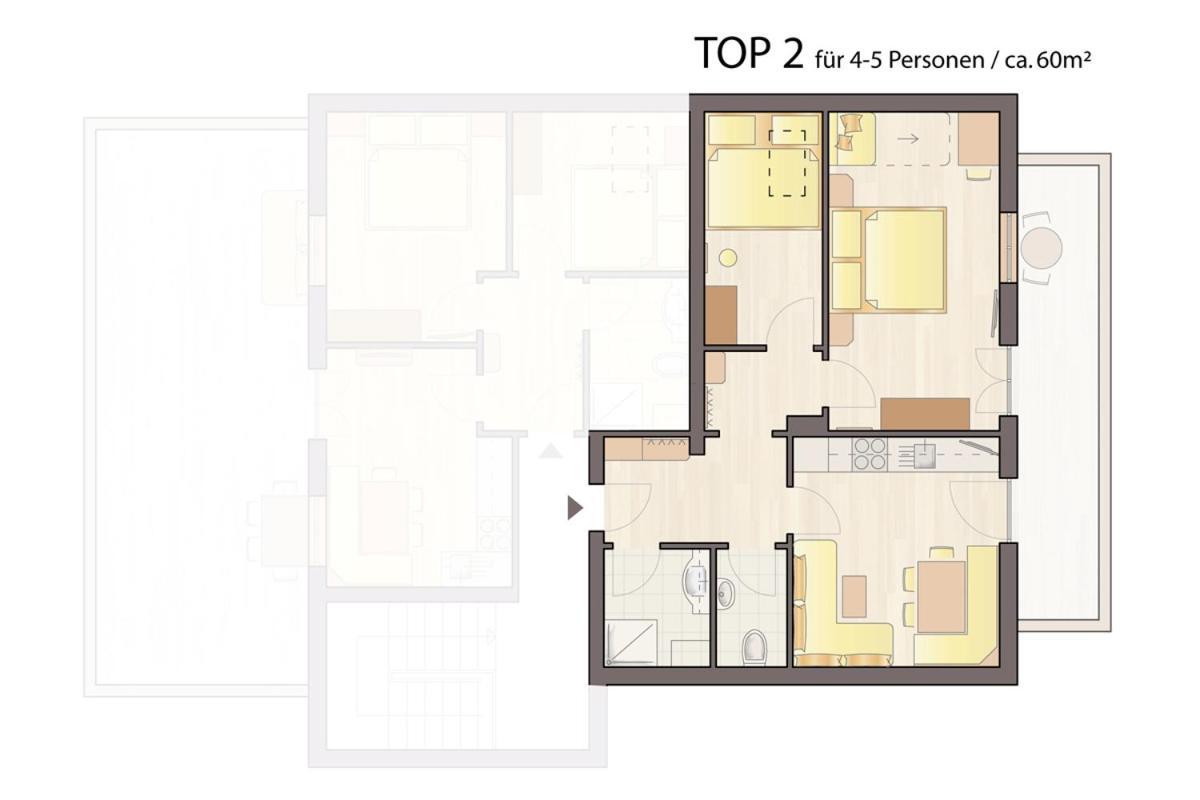 גרוסארל Ferienwohnung/Apartment Erna Prommegger מראה חיצוני תמונה
